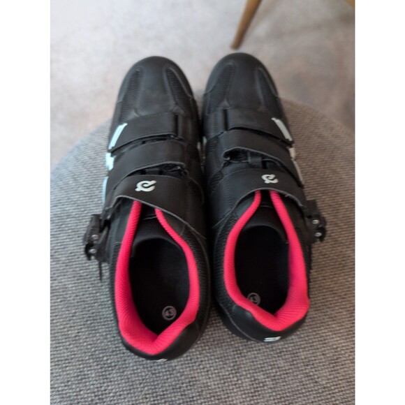 EUC Peloton cycling bike shoes with look delta cleats EU 43 US men's 10 - Picture 5 of 7